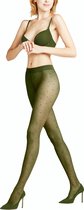 FALKE Dot 15 DEN Dames Panty - Groen - Maat XL