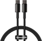 Baseus Tungsten Gold PD USB-C naar USB-C Kabel Fast Charge 100W 1M