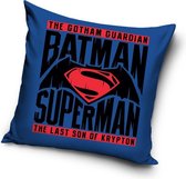 Dc Comics Kussen Batman Vs Superman 40 X 40 Cm Katoen Blauw