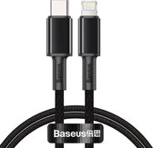 Baseus CATLGD-01 câble USB 1 m USB C Lightning Noir