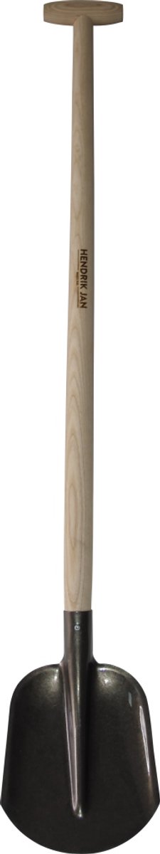 Hendrik Jan - Bats - 250x205 mm - Steel 100 cm - Essenhout