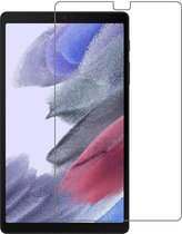 Tablet hoes geschikt voor Samsung Galaxy Tab A7 Lite (2021) - Tri-Fold Book Case + Screenprotector - Paars