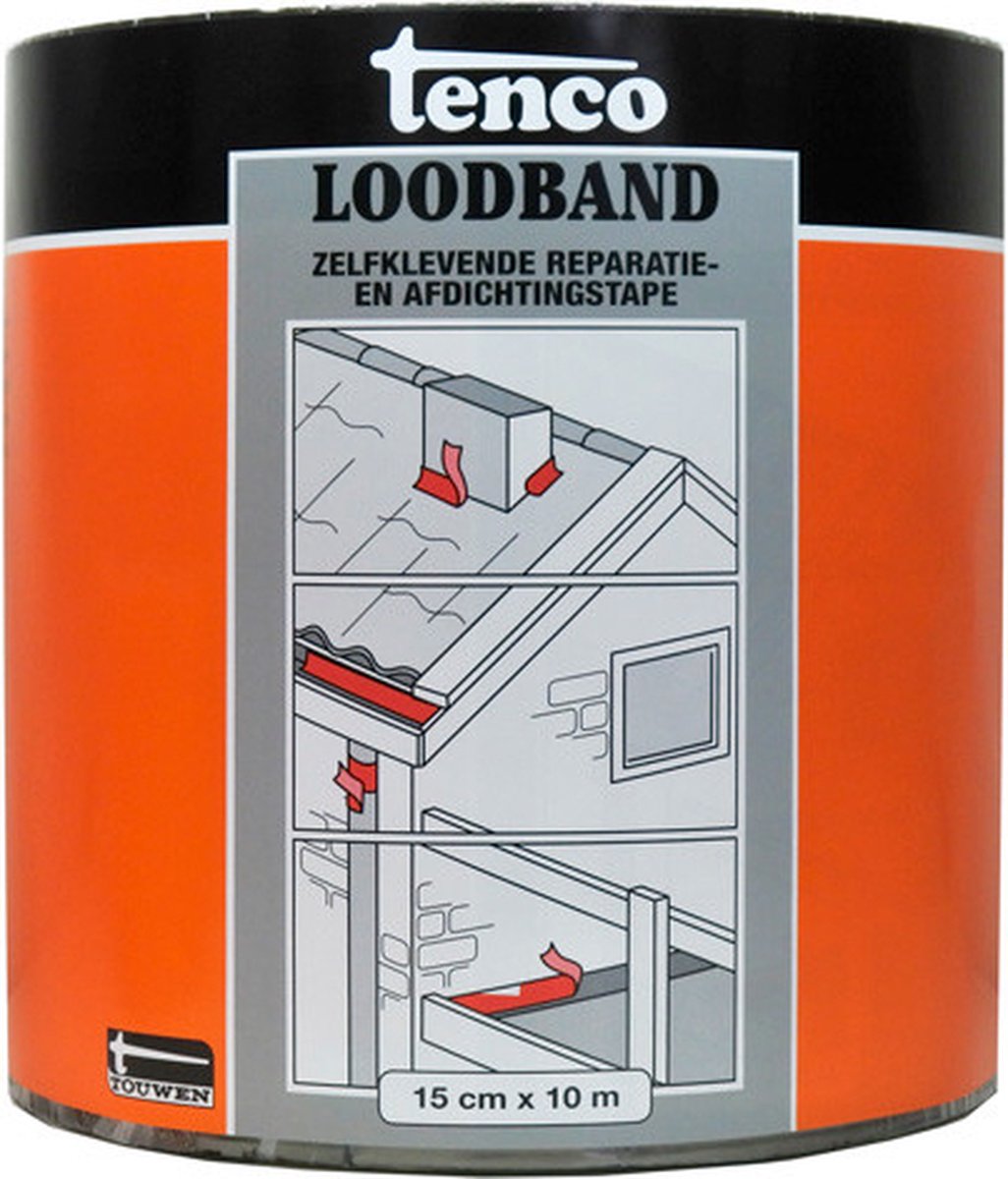 Tenco Loodband 15 cm x 10 meter