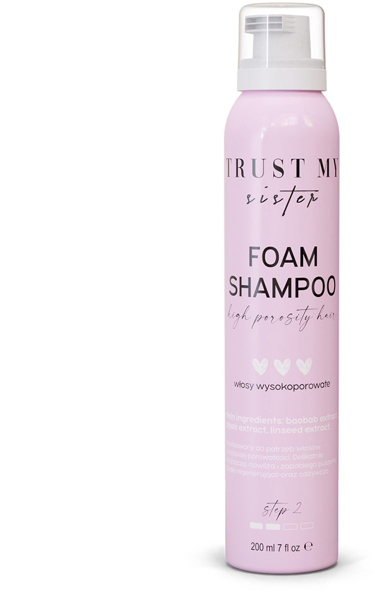 Sister Foam Shampoo - High Porosity Hair 200ml.