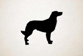 Silhouette hond - French Spaniel - Franse spaniël - XS - 25x30cm - Zwart - wanddecoratie