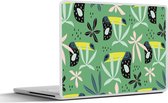 Laptop sticker - 12.3 inch - Toekan - Bladeren - Jungle - 30x22cm - Laptopstickers - Laptop skin - Cover