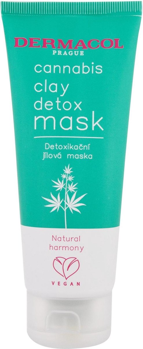 Cannabis Clay Detox Mask - Detoxifying Clay Mask With Hemp Oil 100ml
