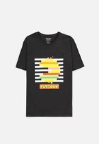 PacMan Heren Tshirt -2XL- Zwart