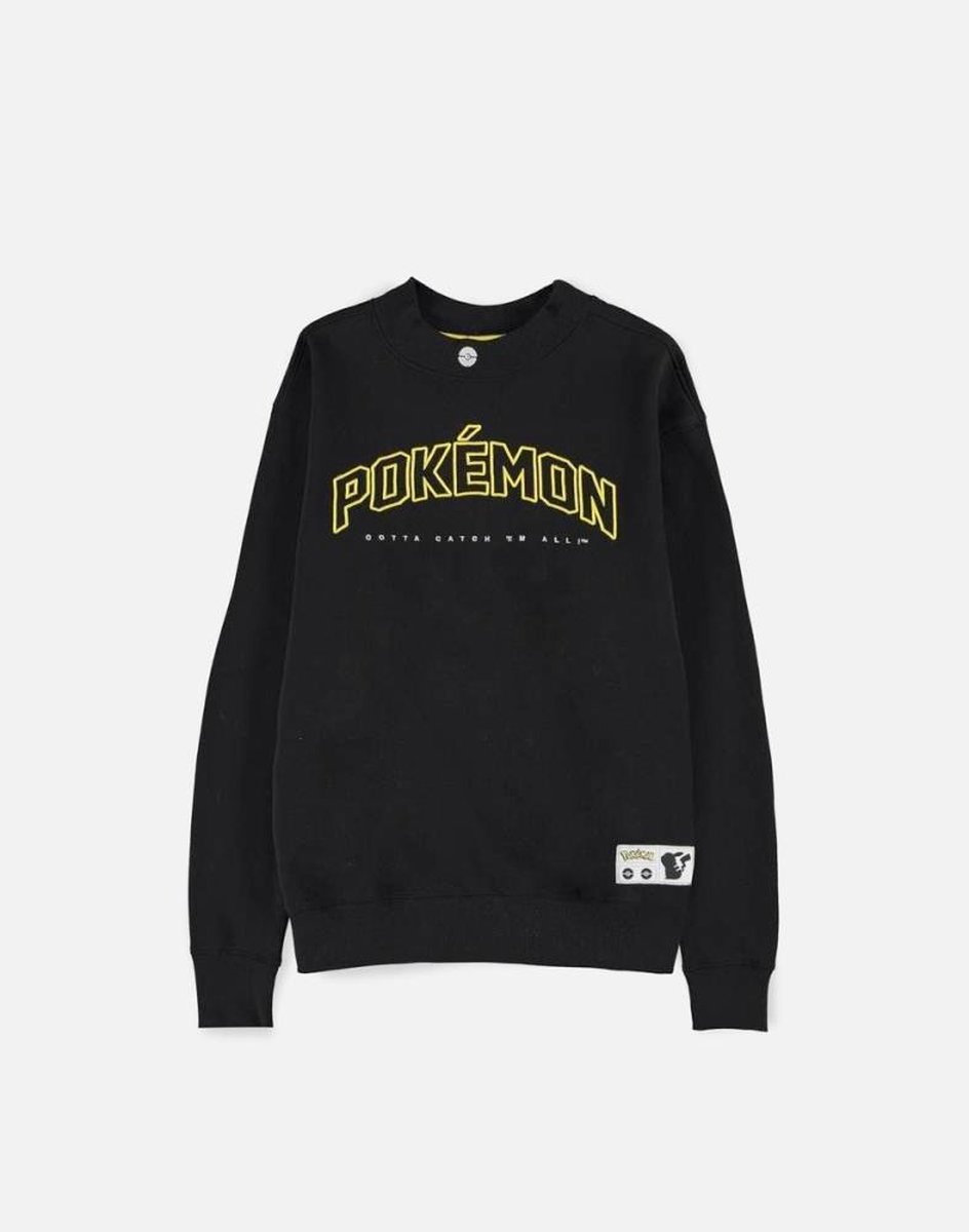 Pokémon Sweater/trui -XL- Oversized Zwart
