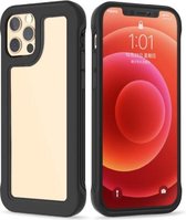 Crystal PC + TPU schokbestendig hoesje voor iPhone 11 Pro (zwart)