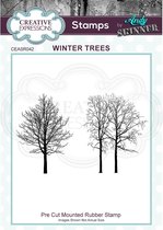 Creative Expressions Cling stamp - Winter bomen - 8,1 x 6,6cm