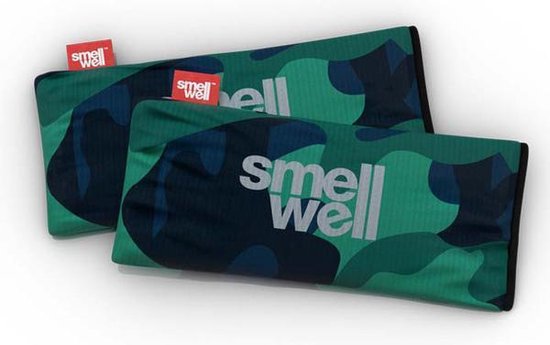 SmellWell Active XL Camo Green - désodorisant pour chaussures - sèche-chaussures - absorbeur de parfum et d'humidité - sacs et équipement de sport
