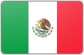 Vlag Mexico - 100 x 150 cm - Polyester
