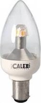 Calex led Flower kaars lamp B35 240V 4watt Ba15d Dimbaar 240V