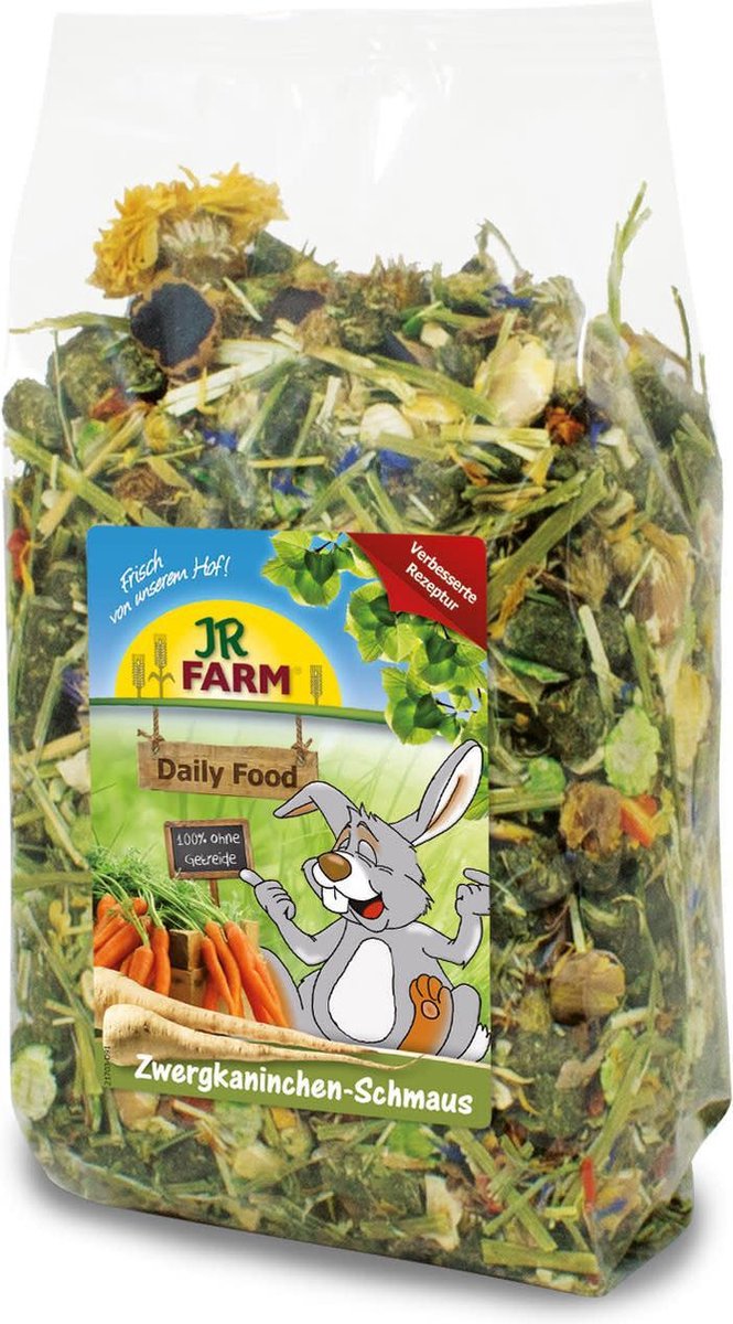 JR Dwergkonijnenvoer - 6 x 1,2kg