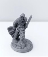 3D Printed Miniature - Thief Male 01 - Dungeons & Dragons - Hero of the Realm KS