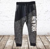 Joggingbroek New York d grijs 98/104 -s&C-98/104-Joggingbroeken