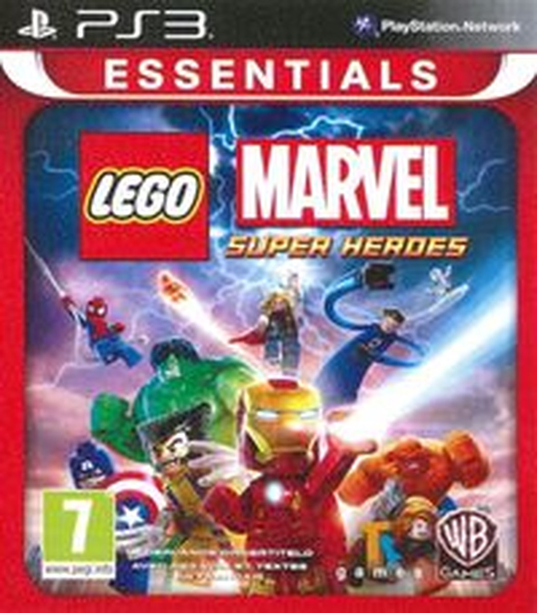 Jogo LEGO Marvel Super Heroes - PS3 - MeuGameUsado