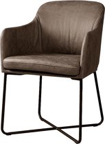 Kuipstoel - albufera armchair - fabric middle grey-06 - grijs - 0x57x82