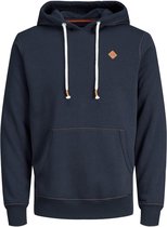 Jack and Jones - Heren Hoodie - Model Jortons - Navy