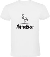 Aruba Heren t-shirt | Antillen | Wit