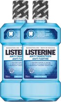 Listerine Mondwater Anti-Tandsteen Arctic Mind - 2 x 600 ml - Voordeelverpakking
