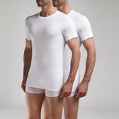 DIM Ecodim T-shirt met ronde hals x2 Wit