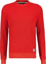 Lerros Lange mouw Trui - 2195016 338 CAMPFIRE RED (Maat: M)