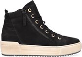 Gabor 488 Hoge sneakers - Dames - Zwart - Maat 39