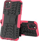 Hoesje geschikt voor iPhone 11 Pro Max - Schokbestendige Back Cover - Roze