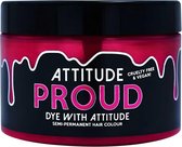 Attitude Hair Dye Semi permanente haarverf Proud Roze Felroze