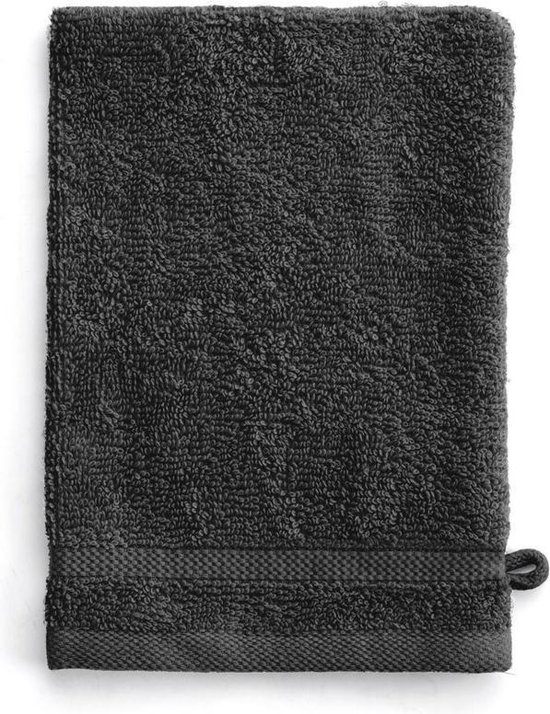 Byrklund Handdoeken set - Bath Basics - 8-delig - 4x 50x100 + 4x 16x21 - 100% katoen - Antraciet - BYRKLUND
