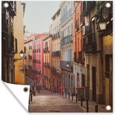 Tuinposters Architectuur - Madrid - Spanje - 50x50 cm - Tuindoek - Buitenposter