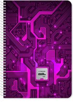 Must Notitieboek #1 Processor 25 X 17 Cm Roze 120 Pagina's