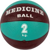 Medicine ball - 2 kg (Groen) | Fitness bal | Slam ball | Mambo Max