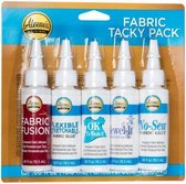 Aleene's - Fabric Tacky Pack-  5 stuks - 19,5ml