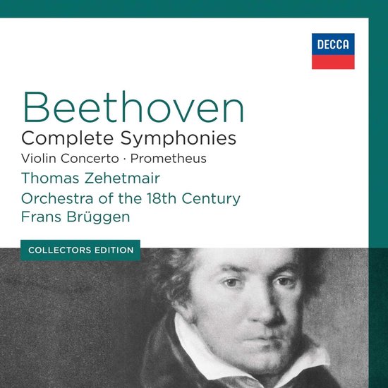 Beethoven Complete Symphonies Violin Concerto P Cd Frans Brüggen