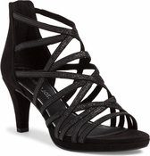 Marco Tozzi Dames Sandaaltje 2-2-28373-26 098 zwart F-breedte Maat: 37 EU