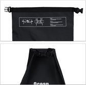 waterdichte tas - 20 liter - licht - ocean pack - zwart