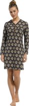 Pastunette dames nachthemd L/M Vintage Flower  - 50  - Grijs