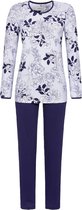 Ringella dames pyjama - Blue Flower  - 42  - Blauw