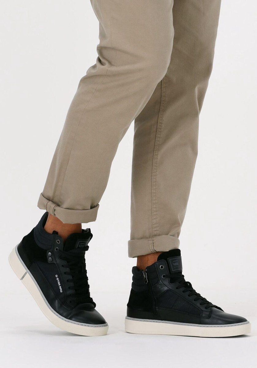 Groene G-STAR RAW RAVOND MID BSC M Hoge sneaker | Omoda