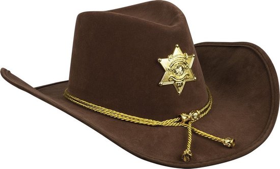 Boland 04385 Cowboyhoed Wichita, Roze, Vilten hoed, Sheriff, Wilde