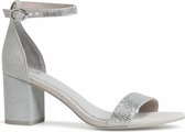 Marco Tozzi BY GUIDO MARIA KRETSCHMER Dames Sandaaltje 2-2-88303-26 237 grijs F-breedte Maat: 36 EU