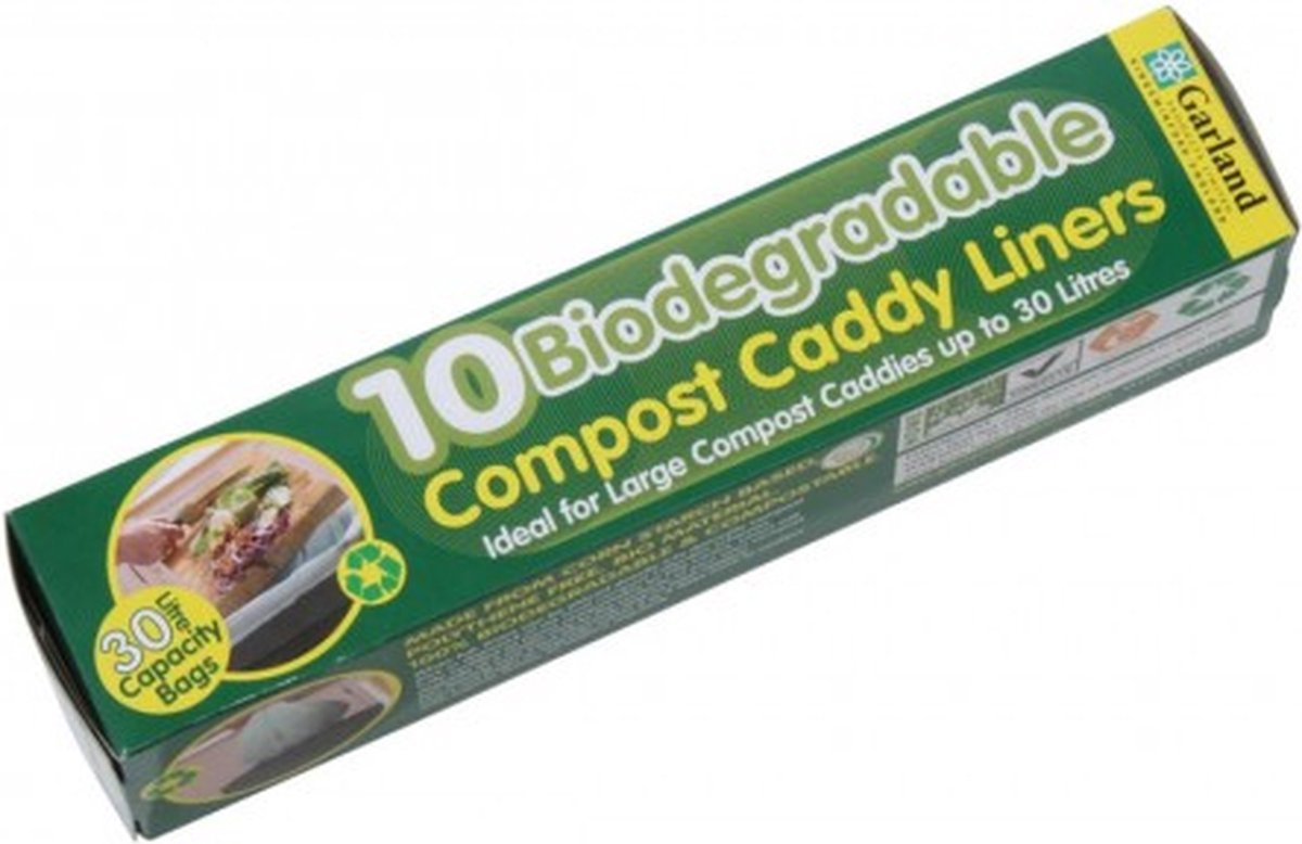 Goedkoopste Rol biologisch afbreekbare 30L-zakken - Garland