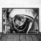 Yuri Gagarin Ruimte Held Print Poster Wall Art Kunst Canvas Printing Op Papier Living Decoratie  CD528