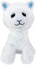 knuffel Lumo Llama Camille wit 15 cm