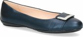 Caprice Dames Ballerina 9-9-22110-26 807 blauw G-breedte Maat: 42 EU