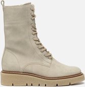 Linea Zeta Veterboots beige - Maat 38