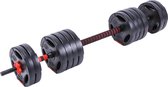 Halterset & Dumbbell Set 2 in 1 - Verstelbare Halterset - 30 kg